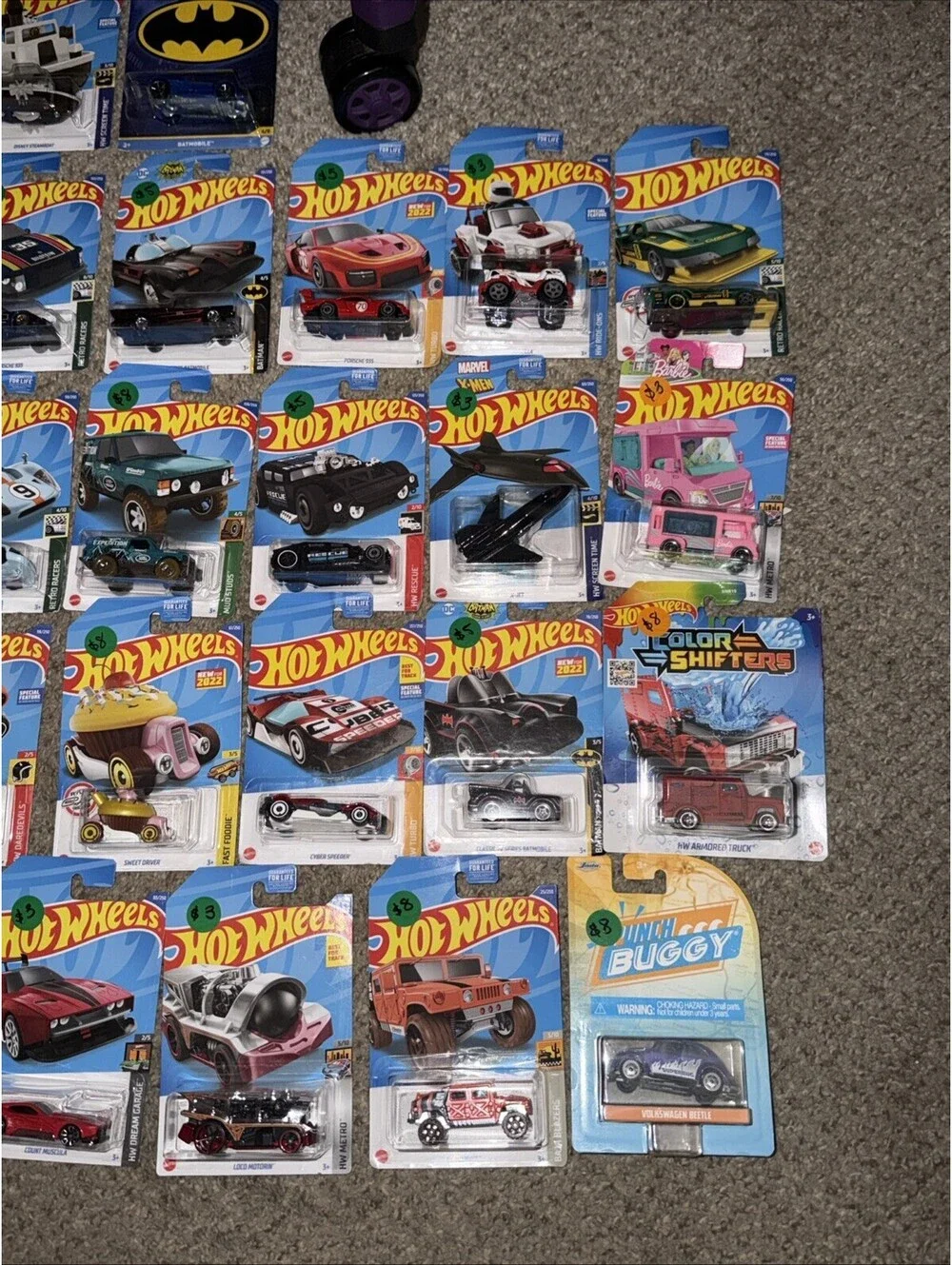 Huge Lot Of Hot Wheels Cars NIB